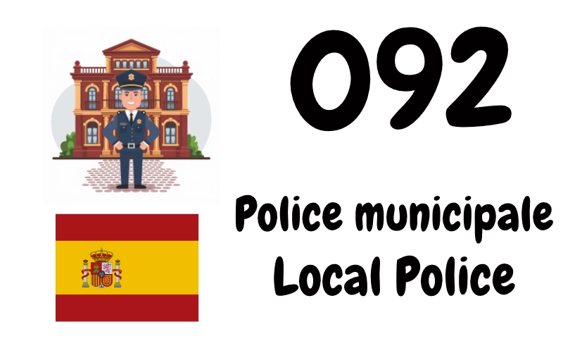 Fiches urgences 092 ES police municipale